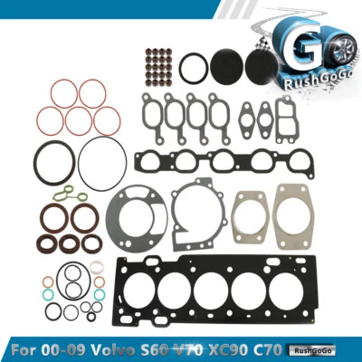 Kit de reparación de junta de culata para Volvo S60 V70 C70 S70 XC90 2,4 L 2,5 L 2000-2008 2009 Foto 1 de 4