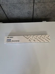 Delamu Cable Raceway CC01 Multiple Uses Cable Hiding Tracks NEW Sealed - Picture 1 of 2