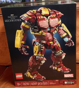LEGO 76210 Marvel Studio La Saga dell'Infinito Hulkbuster Set di Costruzioni - SIGILLATO NUOVO - Foto 1 di 10