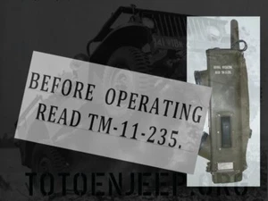 POCHOIR STENCIL MARQUAGE poste radio bc 611 BEFORE 1 .. us ww2 jeep dodge - Imagen 1 de 1