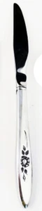 ROSE SHADOW by Oneida Community Dinner Knife 18/8 NEW NEVER USED USA - Picture 1 of 2