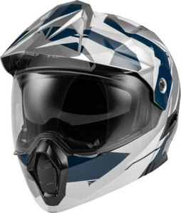 FLY RACING ODYSSEY SUMMIT HELMET NAVY/GREY/WHITE SIZE XS - 73-8336XS - Picture 1 of 6