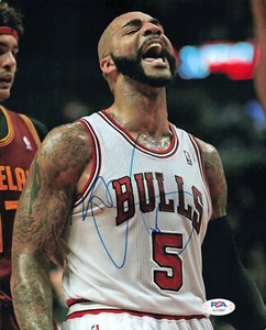 Carlos Boozer Lakers BULLS signed autographed 8x10 authenticated PSA - Picture 1 of 1