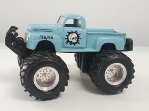 1948 Reaper Ford Pickup Blue Friction Diecast Metal 4X4 Monster Truck by Maisto* - Picture 1 of 11
