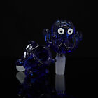 Bol coulissant en verre mâle coloré Happy Octopus 14 mm livraison gratuite - vendeur américain
