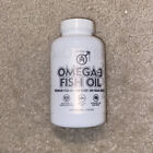 Modern Man Omega 3 Fish Oil Burpless Extra Strength for Heart Brain Health 8/22