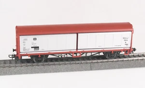 Vagón de pared deslizante ELECTROTREN pista H0 1485 Hbis-tt 302, DB, Ep.IV, EMBALAJE ORIGINAL, AC - Imagen 1 de 3