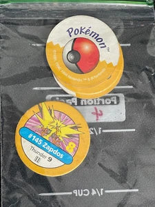 VTG MB Pokemon Master Trainer Game 4 Yellow Chips Accessories - All Original - Picture 1 of 2
