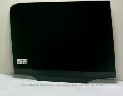 Fits 2010-2023 Toyota 4Runner 4 Dr Passenger Side Rear Door Glass Dark Tinted Foto 1 de 2