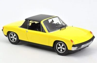 VW PORSCHE 914 / 6 - 1973 - yellow - Norev 1:18 - Photo 1/4