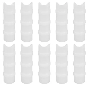 10 Stück ABS Schnappklemme Standardgriff Schnappschnalle Garten Gewächshaus - Bild 1 von 12