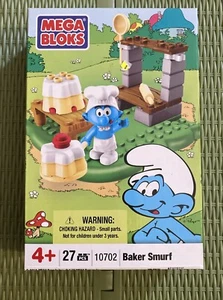 Mega Bloks Los Pitufos 10702 BAKER SMURF Set 27 piezas 2012 - Imagen 1 de 2