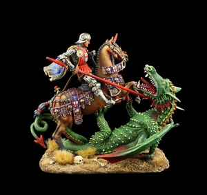 Museo Soldado de Hojalata (EXCELENTE) San Jorge y el Dragón - Imagen 1 de 7