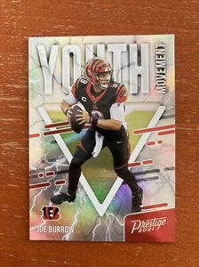 Joe Burrow Youth Movement 2021 Panini Prestige #YM-17 BENGALS NFL - Bild 1 von 2