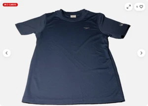 Speedo Boys Rash Guard Swim Shirt Block the Burn Tee(INDIGO BLUE,L-14/16) NWOT - Picture 1 of 1