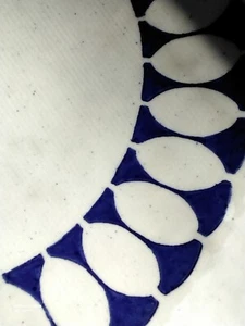 Vintage Royal China Viking Blue Dinner Plate MCM USA 10" Danish Modern design ex - Picture 1 of 11
