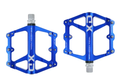 1Pair MTB Road Bike Bicycle Pedals Platform Flat Aluminum Cycling Bearing Pedals - Image 1 of 4