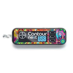 Aufkleber / Sticker für Ascensia Contour Next - Lebe bunt | Diasticker® - Picture 1 of 1
