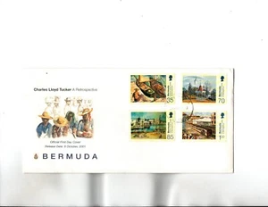 Bermuda FDC Sc#818 to 821 Art - Picture 1 of 1