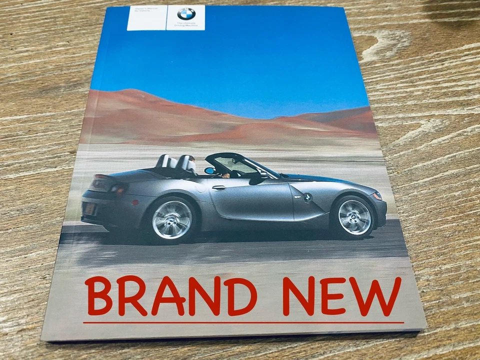 NUEVO🟣 2005 2004 2003 BMW Z4 MANUAL DEL PROPIETARIO (NOS) 2.5i 3.0i ROADSTER CONVERTIBLE Foto 1 de 4