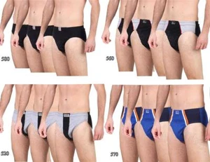 Confezione da 6-18 slip uomo mutande sportive slip 100% cotone taglia 5-13 S-3XL-6XL - Foto 1 di 7