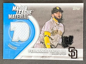 Fernando Tatis Jr. 2021 Topps Major League Material Patch #MLM-FT - Picture 1 of 10