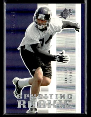 Dan Cody RC #'d /1199 - 2005 SPx  #147 Baltimore Ravens - Image 1 of 2