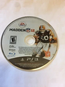Madden NFL 12 - PS3 Sony PlayStation 3 game Disc Only - Picture 1 of 3