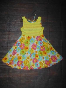 Girls Lace Floral Sleeveless Dress Size 10 Easter - Picture 1 of 1