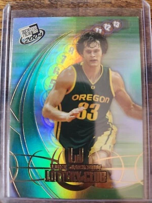 Pase de prensa 2004 Luke Jackson Lottery Club novato radiocontrol inserto #LC 11 Oregon Ducks Foto 1 de 2