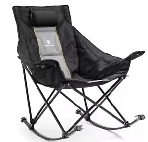 Dowinx Oversized Rocking Camping Chair, Fully Padded Patio Chair - Picture 1 of 2