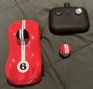 FAO SCHWARZ Motorheads Remote Control Racers Car, 2 Drivers Black Red & Remote - Picture 1 of 2