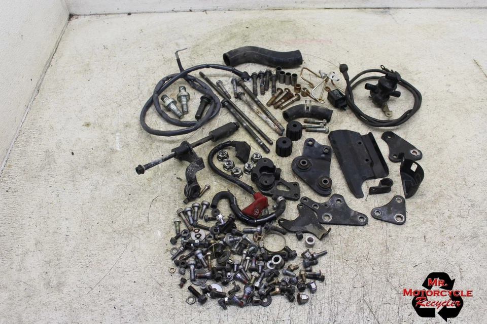 06 SOPORTE DE MONTAJE DEL MOTOR HONDA VTX1300C PERNOS DIVERSOS HARDWARE MOTOR TORNILLOS C37D Foto 1 de 4