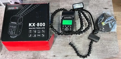 As-is Damaged KUANGREN Macro Twin Lite KX-800 - Image 1 of 3