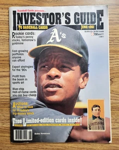Baseball Cards Presents Investors Guide To Baseball Cards June 1991 Cards Inside - Imagen 1 de 15