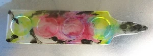 Volo birra multicolore. Fatto a mano. Contiene 4 bicchieri, lattine o bottiglie. - Foto 1 di 4