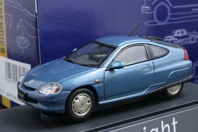 Ebbro 43135 1: 43 比例本田 Insight (2000) 压铸模型汽车金属蓝色 — 第 1/3 张图片