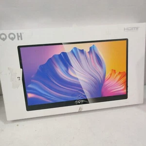 NEW Portable Monitor QQH 15.6" for Laptop, 1080P Type C FHD Model Z12 HDMI - Picture 1 of 7
