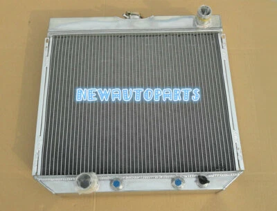 Radiador de aluminio de 3 filas para 69-70 Ford Fairlane Falcon Mustang Marverick/Mercury Foto 1 de 4