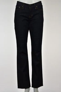 J Crew Bootcut Womens Jeans Size Size 28 Short Blue Dark Wash Bootcut Denim - Picture 1 of 5