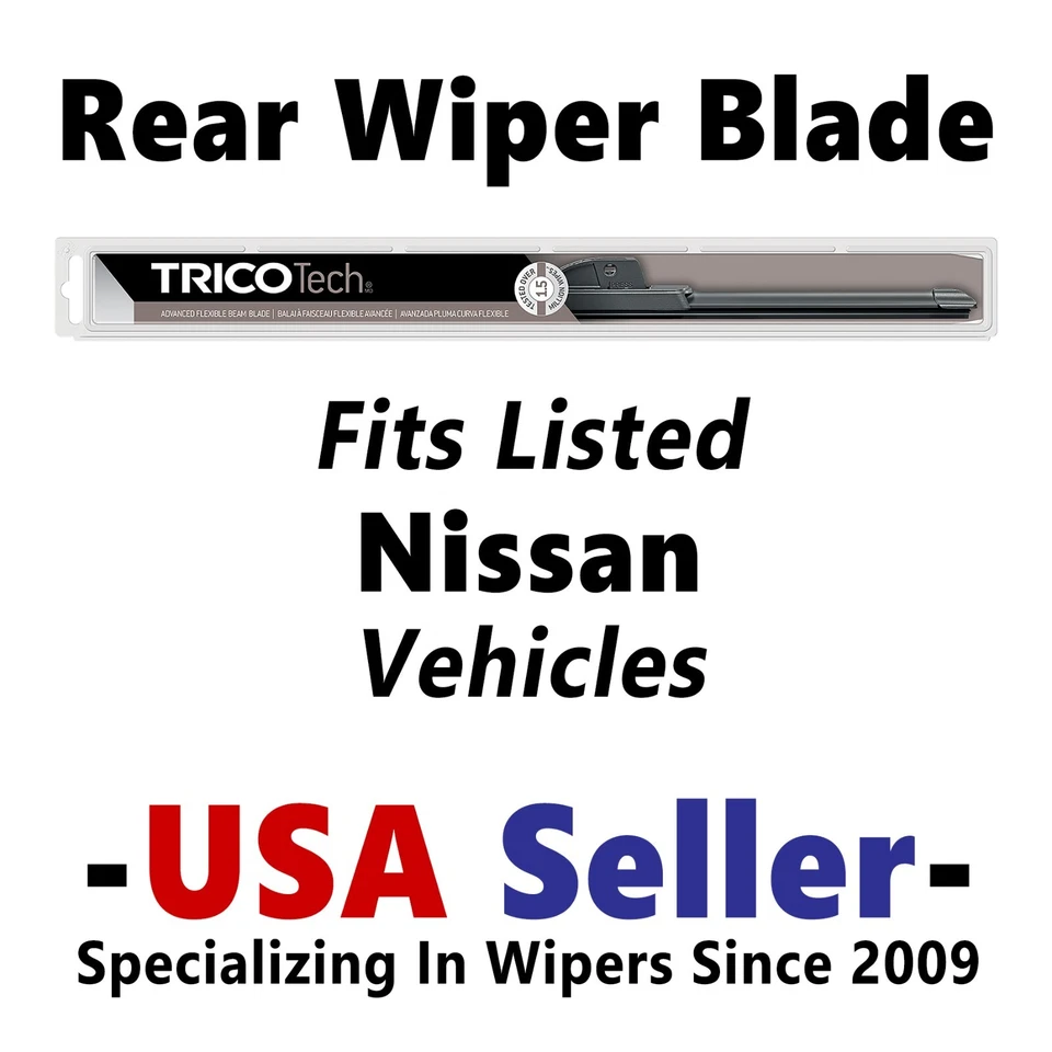 Задний стеклоочиститель — первоклассное лучевое лезвие — подходит для перечисленных автомобилей Nissan — 19200 - Изображение 1 из 1