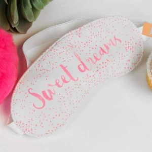 Sweet Dreams Soft Schlafmaske Schlaf Augenmaske - Bild 1 von 3