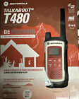 Motorola Talkabout T480 Two-Way Radio - White/Red