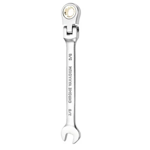 Flex Head Ratchet Wrench 3/8" SAE 72 Tooth 12 PT Ratchet Combination Wrench - Picture 1 of 7
