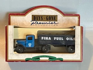 Lledo Days Gone Promotional 1935 Ford Articulated Tanker "Fina Fuel Oils" - Picture 1 of 4