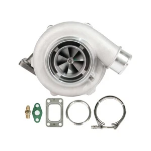 GT3576 A/R 0.63 V-Band Anti-Surge Universal Performance Turbo T3+Flange Clamp - Picture 1 of 6