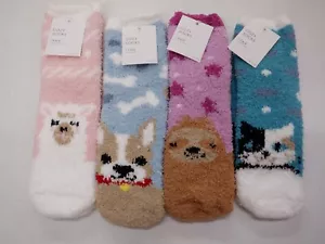 CALZINI COZY DA DONNA TAGLIA 9-11 CASUAL LAMA GATTO CANE BRADIPO 4 PAIA NUOVI #22219 - Foto 1 di 2