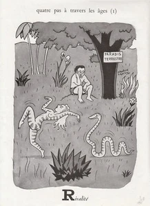 Publicité ancienne humour rivalité 1944 issue de magazine - Picture 1 of 1