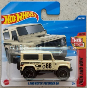 Hot Wheels LAND ROVER DEFENDER 90 with Protector Then and Now Double Cab 110 - Picture 1 of 3