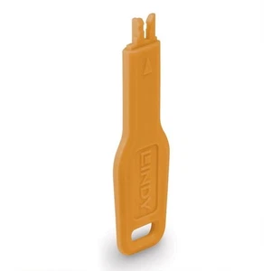 Clé bloqueur de port LINDY RJ45, clé orange seule orange - Photo 1/3